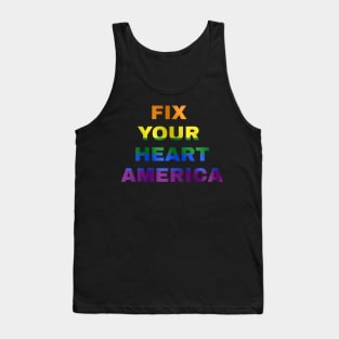 pride: fix your heart america Tank Top